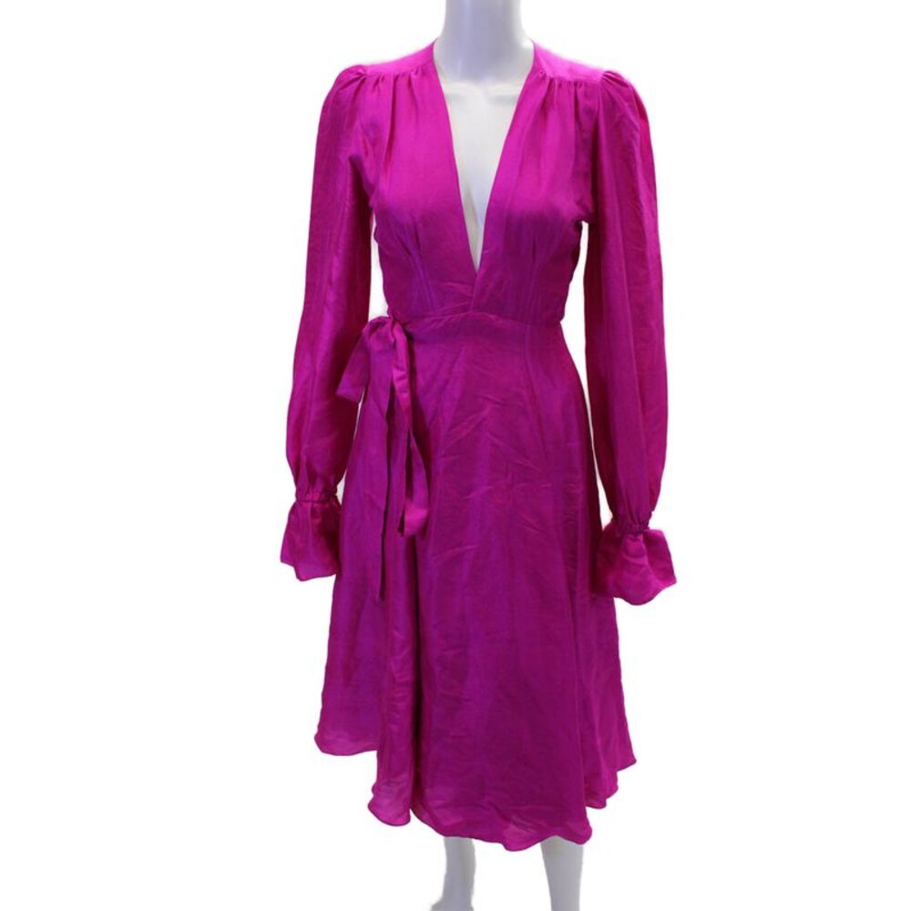 Azeeza Womens Willow Dress - Magenta Size XS
